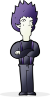 homme vampire dessin animé png