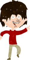 niño feliz de dibujos animados png