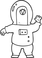 extraterrestre de dessin animé png