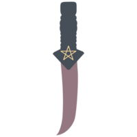 rituelles Athame-Messer png