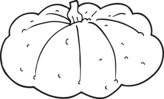 hand drawn black and white cartoon squash png