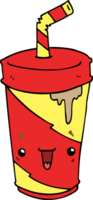 cute cartoon soda png