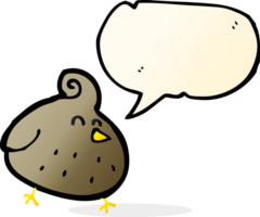 cartoon bird with speech bubble png