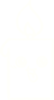 dessin à la craie de bougie png