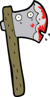 bloody cartoon axe png