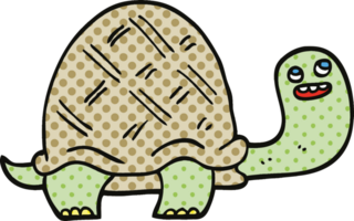 comic book style cartoon happy turtle png