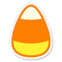 candy corn sticker png