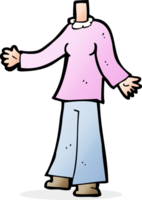 cartoon female body add photos or mix and match cartoons png