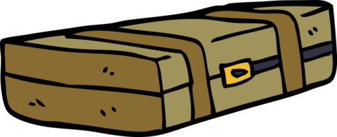 cartoon doodle suit case png