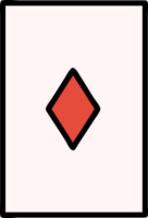 tattoo in traditional style of the ace of diamonds png