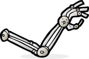 cartoon robot arm png