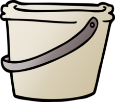 cartoon doodle bucket png