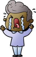 cartoon crying man png