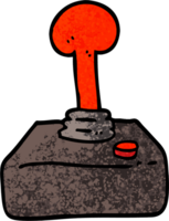 grunge texturerad illustration tecknad serie joystick png