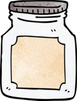 Cartoon-Doodle-Vorratsglas png