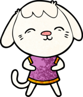 happy cartoon dog png