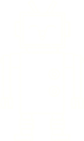 dibujo de tiza de robot png