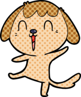 happy cartoon dog png