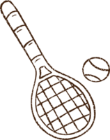 tennisracket kol ritning png