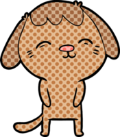 cachorro de desenho animado feliz png