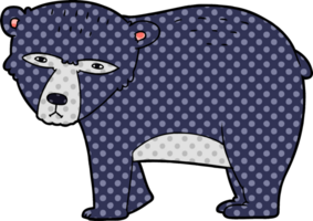 cartoon serious bear png