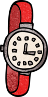 cartone animato scarabocchio orologio png