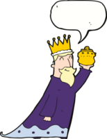 one of the three wise men with speech bubble png