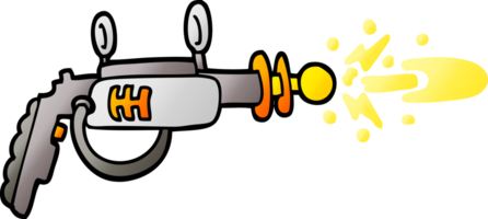 lutning illustration tecknad serie stråle pistol png