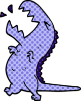 cartoon doodle brullende t rex png