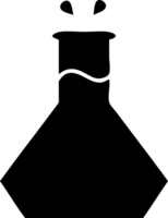 flat symbol of a science experiment png