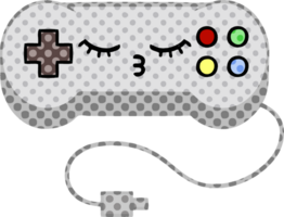 bande dessinée livre style dessin animé de une Jeu manette png