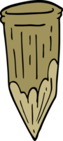 cartoon doodle wood stake png