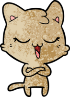 happy cartoon cat png