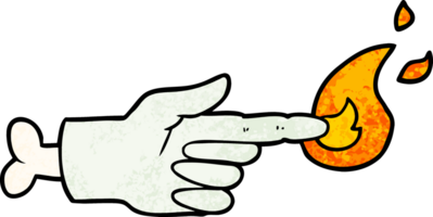 cartoon zombie hand pointing png