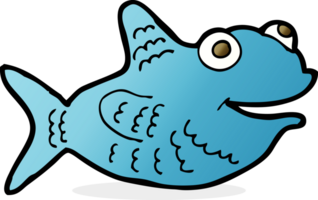 poisson heureux de dessin animé png