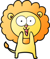 happy cartoon lion png