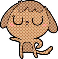 chien de dessin animé mignon png