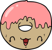 cute cartoon donut png