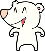 cartone animato orso polare png