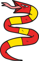 hissing cartoon snake png