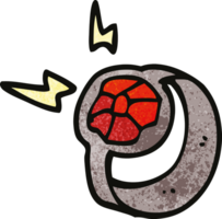 cartoon doodle magical power ring png