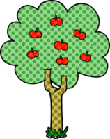 Cartoon-Apfelbaum png