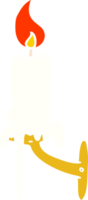 hand drawn cartoon doodle of a candle stick png