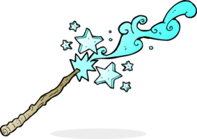 magic wand casting spell png