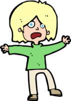 cartoon unhappy person png