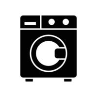 washing machine icon design template simple and clean vector