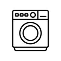 washing machine icon design template simple and clean vector