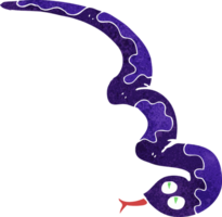 cartoon hissing snake png