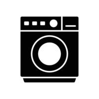 washing machine icon design template simple and clean vector