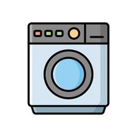 washing machine icon design template simple and clean vector